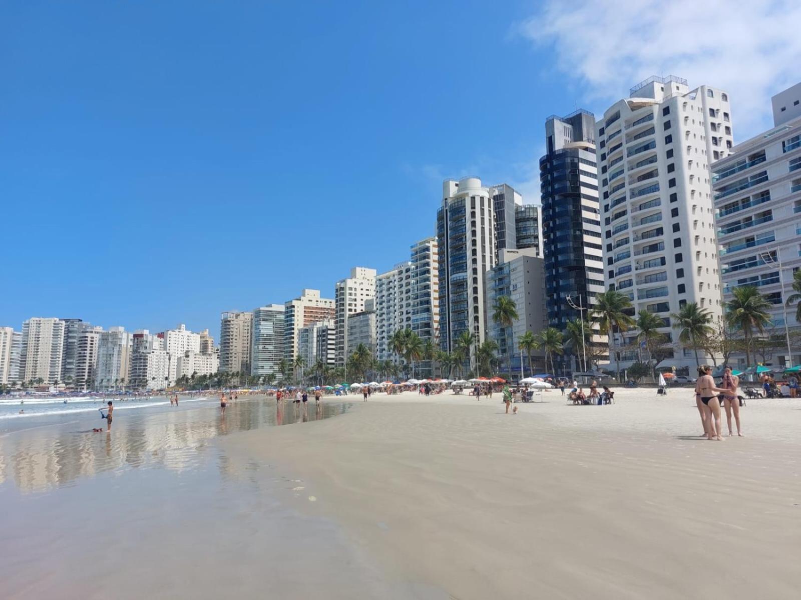 Apartamento Com Vista Mar Guarujá Exteriör bild