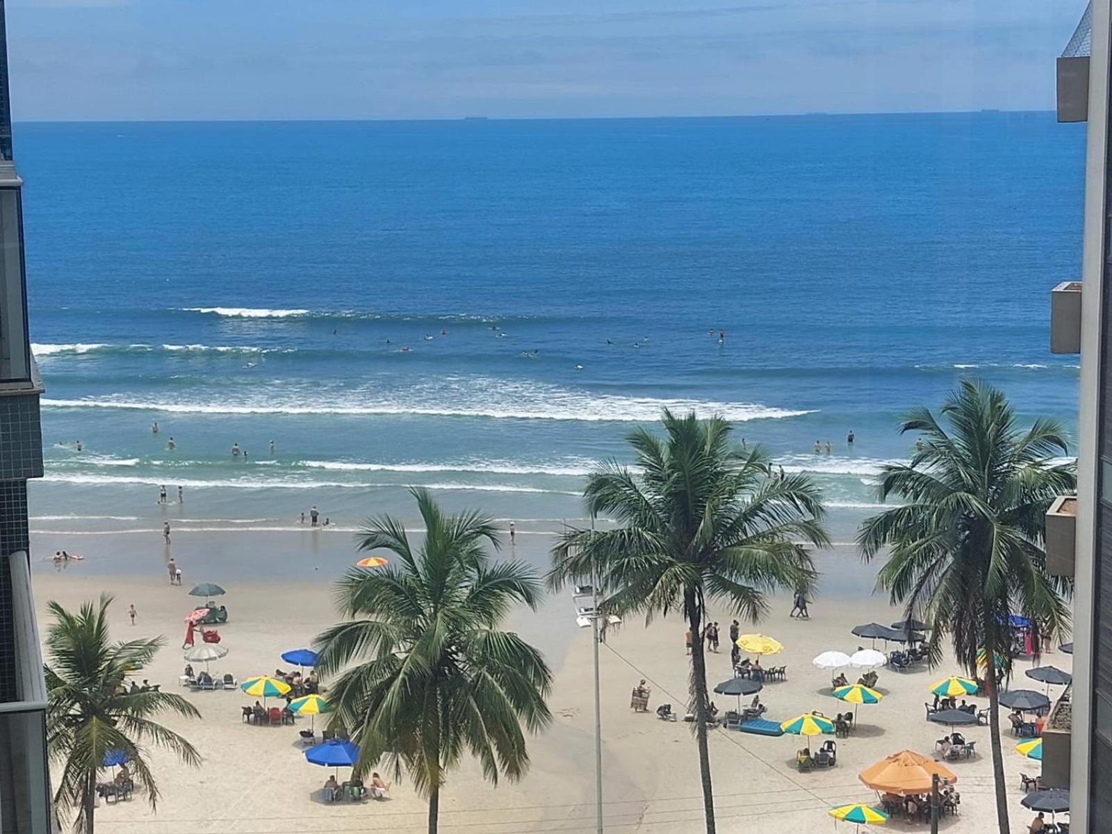 Apartamento Com Vista Mar Guarujá Exteriör bild